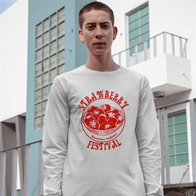 Milevenluver Strawberry Hawkins Indiana Festival Hoodie