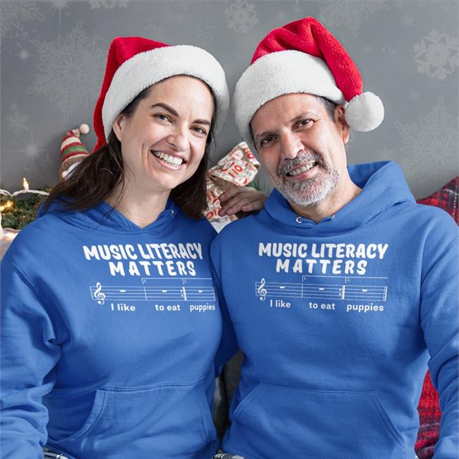 Threatening Music Notation Music Literacy Matters I Like To Eat Puppies Shirt ThreatNotation