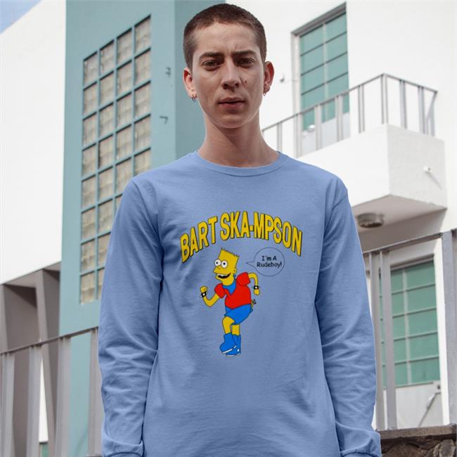 Shirts That Go Hard Bart Ska-Mpson I'm A Rudeboy T Shirt Shirtsthtgohard