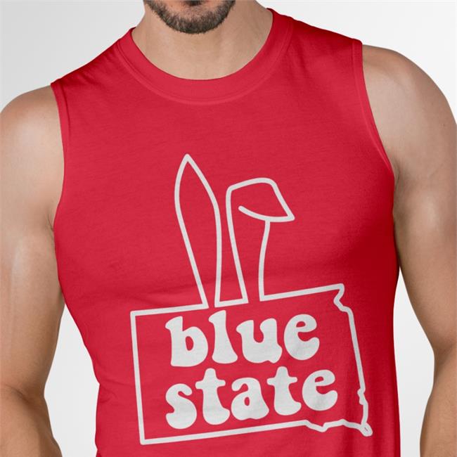 Blue State Funny T Shirt