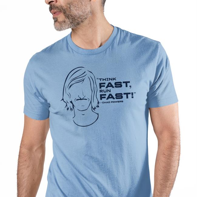 Penn State Athletics Think Fast Run Fast Chad Powers Shirt