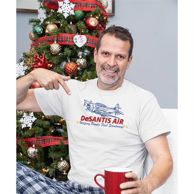 Desantis Air Helping People Find Sanctuary Sweatshirt