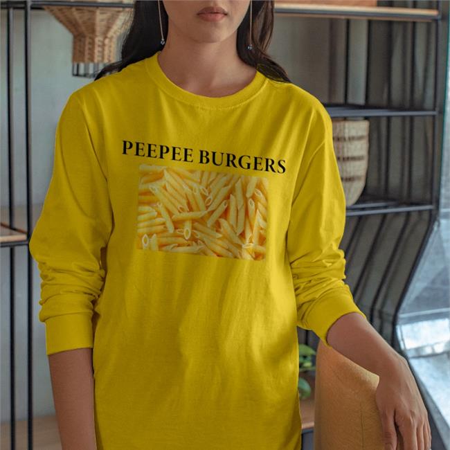 Phoebe Bridgers Merch Peepee Burgers Hoodied Sweatshirt Cottrilllover