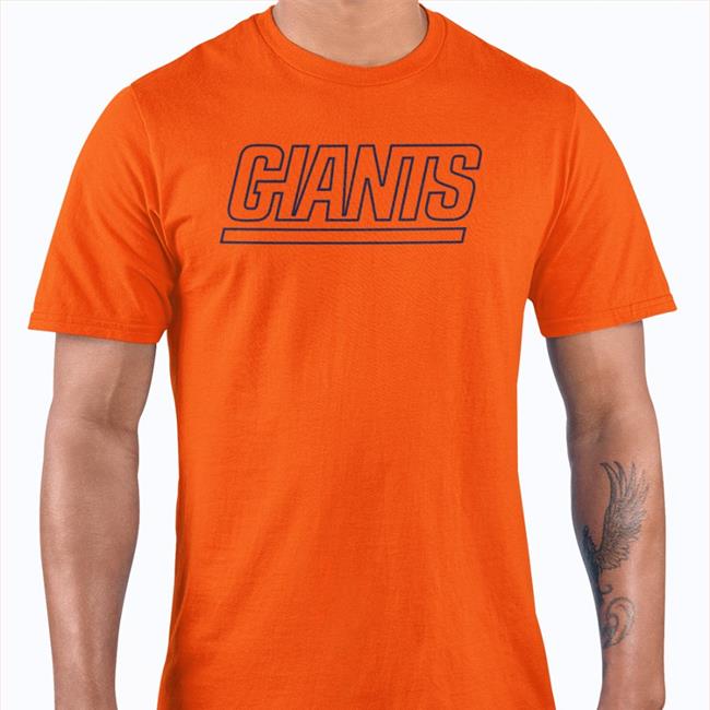 Giants TeeNew York Giants White Out On Mnf