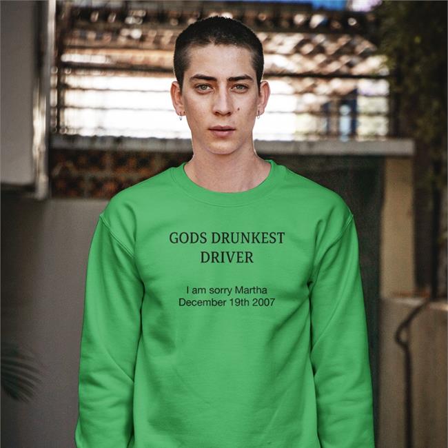White God's Drunkest Driver Shirt Shirts That Go Hard