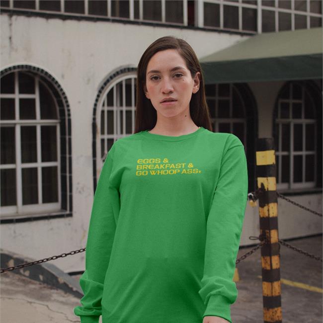 Dan Lanning Spawns Eggs, Breakfast And Go Whoop Ass Sweatshirt Breakingt Merch