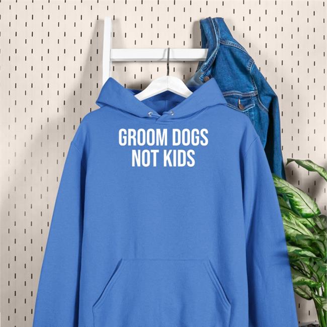 Christopher Groom Dogs Not Kids Hoodie