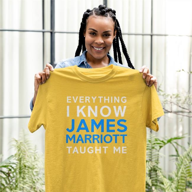 Everything I Know James Marriott Taught Me Hooded Sweatshirt Jamesmarriottyt