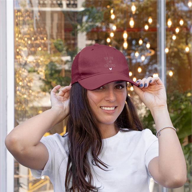 Angele Dua Lipa Is My Girlfriend Embroidered Hat