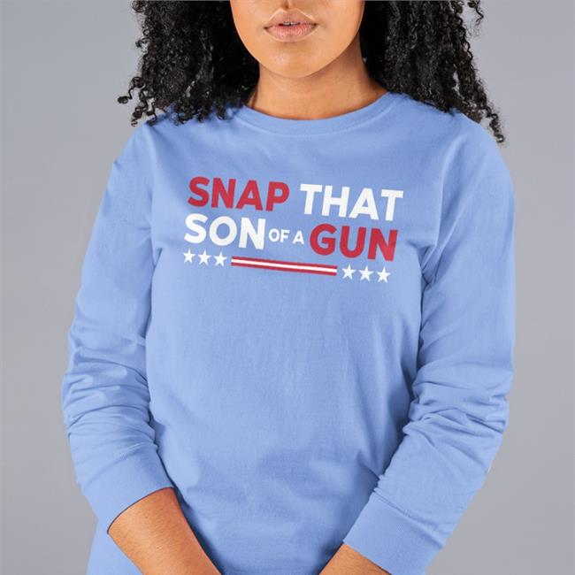Barstool Sports Store Snap That Son Of A Gun Shirt Navy