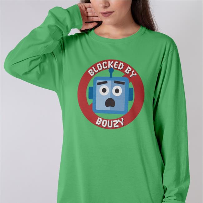 Blocked By Bouzy T Shirt Nosysknows Merch Popcorned Planet Blocked By Bouzy Hoodied Sweatshirt