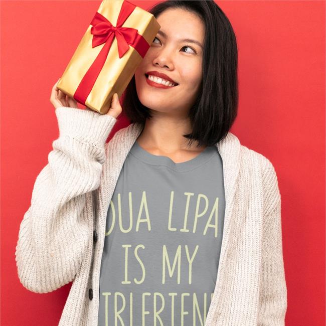 FNTourMexicoCity Dua Lipa Is My Girlfriend Shirt Black Dua Lipa México Dua Lipa Is My Girlfriend Shirt FNTourMexicoCity