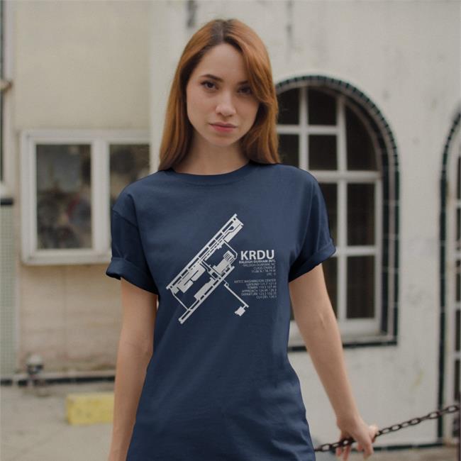 Airport-Tees Katie Mack Krdu / Rdu Raleigh Durham International Shirt