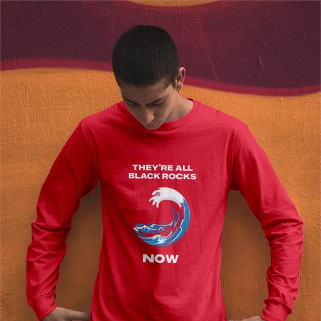 They're All Black Rocks Now Shirt Andy Bowers Royal