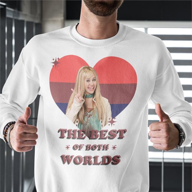 The Best Of Both Worlds Tee Shirts Jão Wearing Hannah Montana The Best Of Both Worlds Tee Shirts