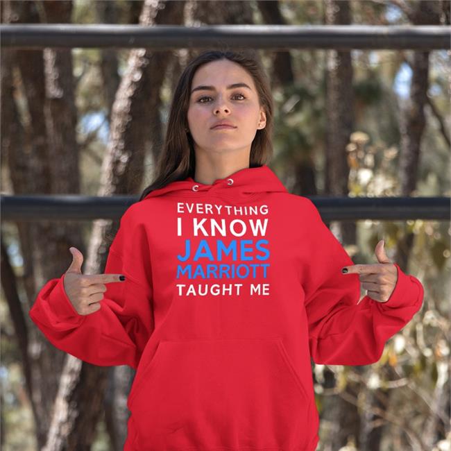 Everything I Know James Marriott Taught Me T-Shirt Jamesmarriottyt