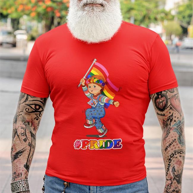 Child's Play Good Guys Chucky Pride Shirt Chucky Pride Shirt Good Guys Pride Shirt Child's Play