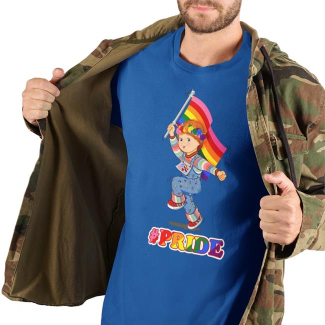 Child's Play Good Guys Chucky Pride Shirt Child's Play Chucky Pride Shirt Good Guys Pride Shirt