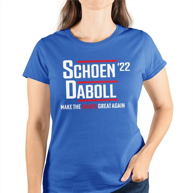 Royal Schoen'22 Daboll Make The gIANTS Great Again Shirt Lpg - Nyg Licenseplateguy Schoen'22 Daboll Make The gIANTS Great Again Long Sleeve Tee Lpg - Nyg Licenseplateguy