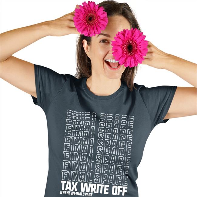 Starcadet Merch Finalspace Tax Write Off Hoodie Sweatshirt