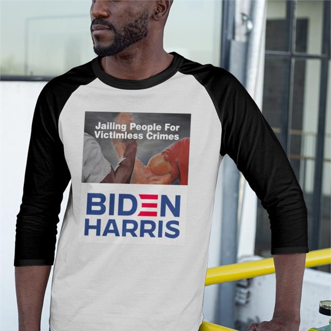 Jailing People For Victimless Crimes Biden Harris Tee Shirt Luke Rudkowski
