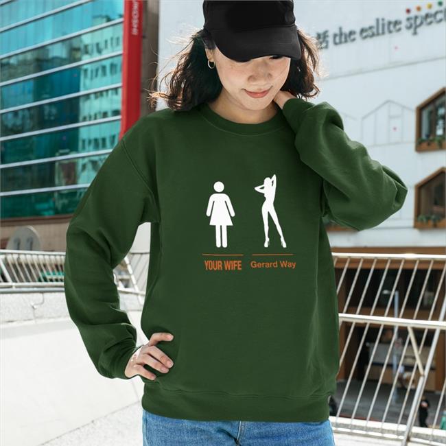 Your Wife Gerard Way Shirt Icypiiots Black
