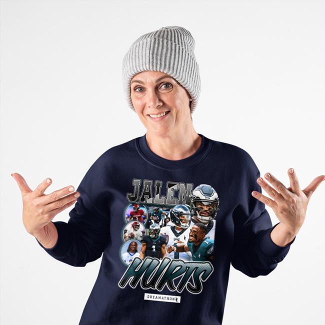 Philadelphia Eagles Jalen Hurts Shirt Dreamathon Merch