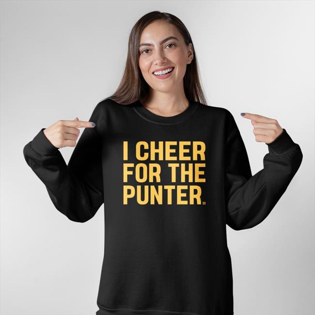 I Cheer For The Punter Hoodie Barstool Sports Iowa Fans