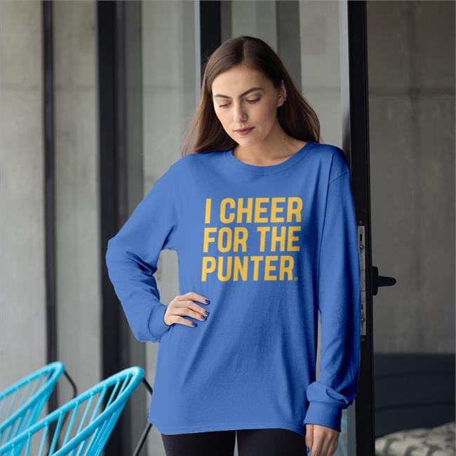 Barstool Sports Iowa Fans I Cheer For The Punter New Shirt