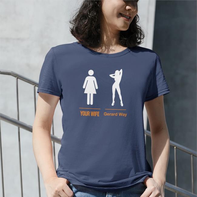 Icypiiots Your Wife Gerard Way Tee Shirt