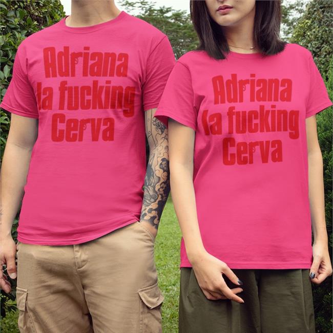 Adriana La Fucking Cerva The Sopranos T-Shirt The Sopranos Guy Black
