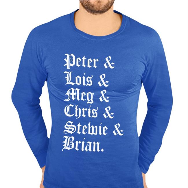 Peter Lois Meg Chris Stemie Brian Tee Shirt