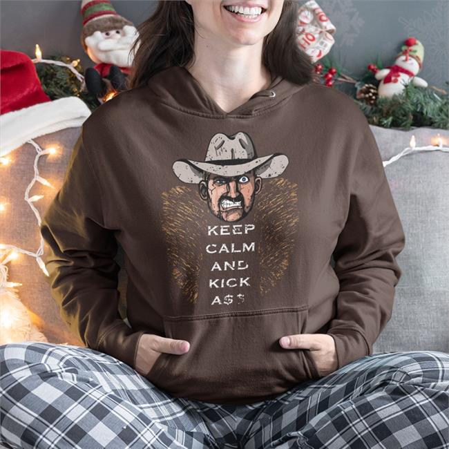 Keep Calm And Kick Ass Sweatshirt