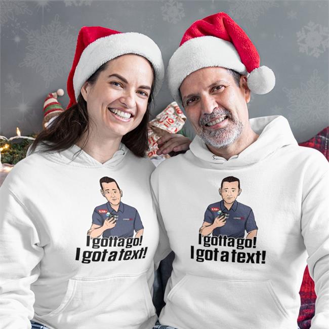 I Gotta Go I Got A Text Shirt Andrew Groover Pat Mcafee Show Store Rapsheet And Friends Shirt