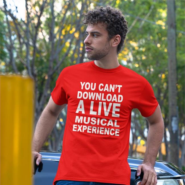 You Can't Download A Live Musical Experience Long Sleeve T Shirt Thatericalper