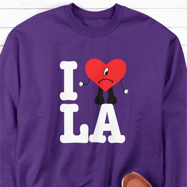 Bad Bunny I Love Los Angles T Shirt