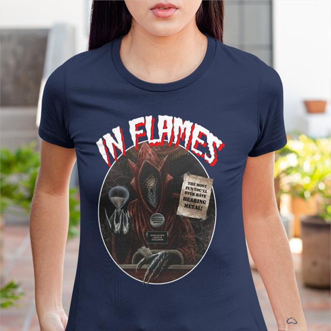 Inflames Store Creeps Shirt Black