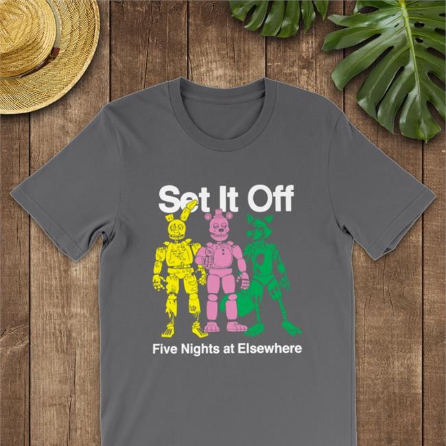 Setitoffband Set It Off Five Nights At Elsewhere Shirt Mr. Clay1983