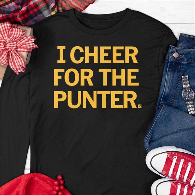 I Cheer For The Punter Hoodie