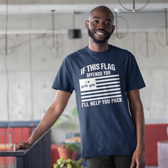 If This Flag Offends You I’Ll Hell You Pack I Heart Goth Girls Shirt Black