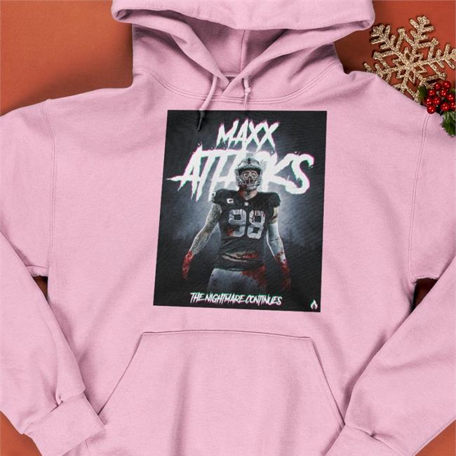 Omnidesign Graphics Maxx Attacks 98 The Nightmare Continues Tee Omnidesigngfx
