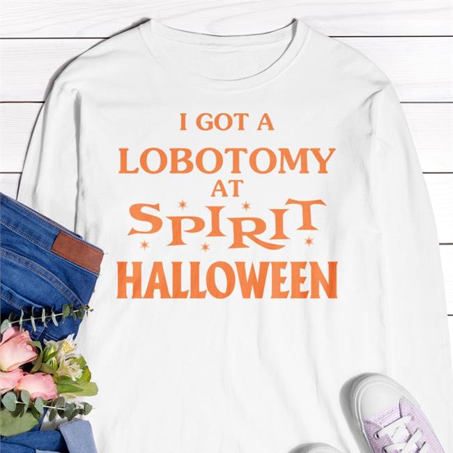 Crying In The Club I Got A Lobotomy At Spirit Halloween Hoodie