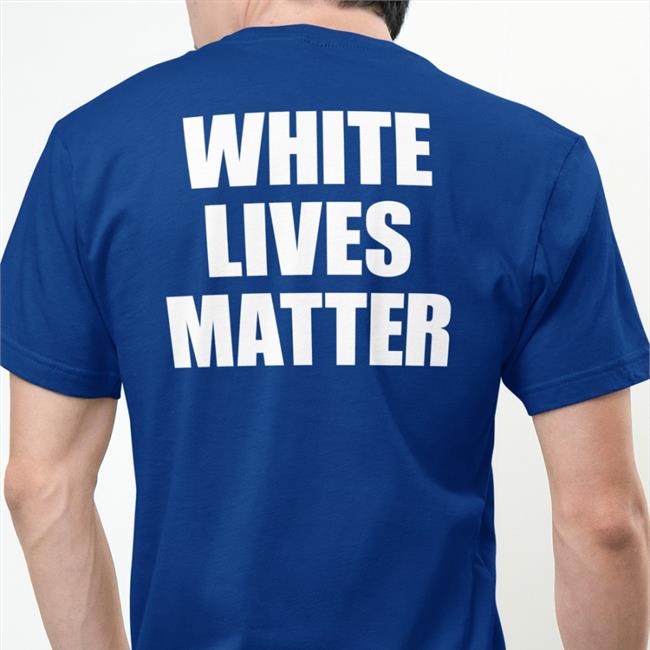 Kanye West Wearing White Lives Matter Sweatshirt