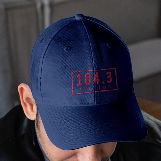 1043 The Fan Embroidered Hat