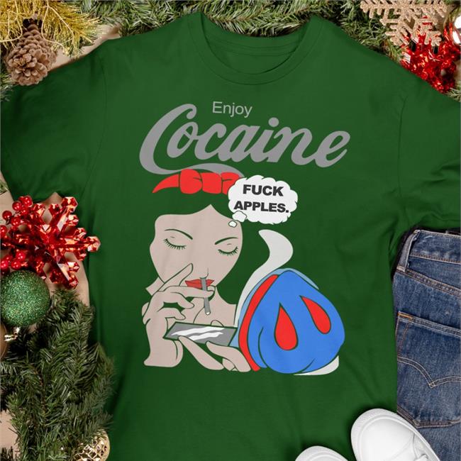 Snow White Enjoy Cocaine Fuck Apples Tee Shirt