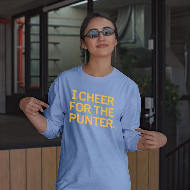 Raygunsite Store I Cheer For The Punter Shirt Nocontextcfb