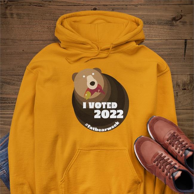 Exploreorg I Voted 2022 Fat Bear Week White Shirt
