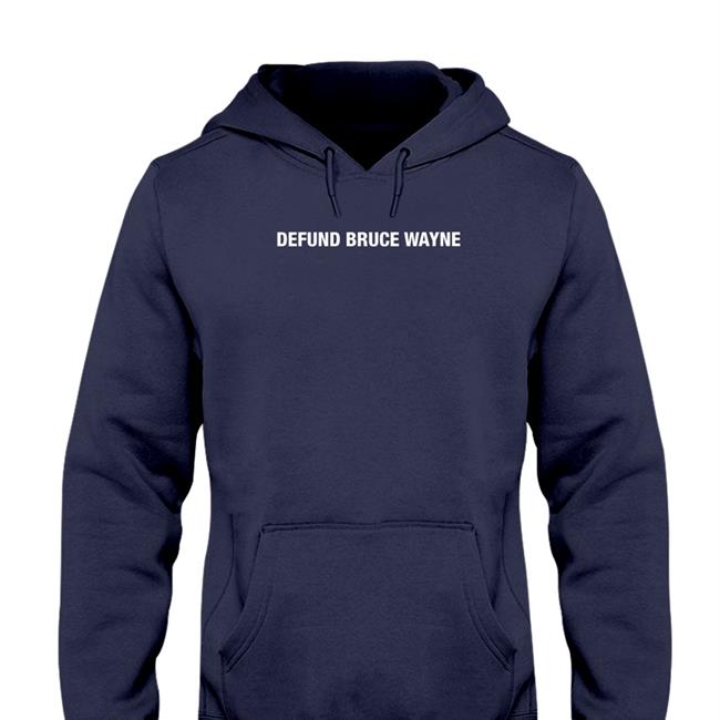 Black Andrew Baker Defund Bruce Wayne Shirt