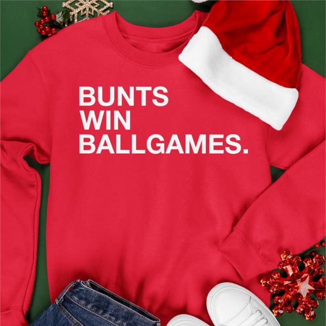 Obvious Bunts Win Ballgames Hoodie