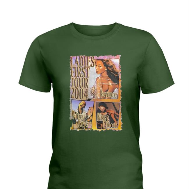 Jack Harlow Wearing Beyonce Ladies First Tour 2004 Shirt